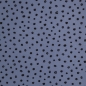 Preview: Jersey Veronika royalblau mit schwarze Punkte