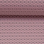 Preview: Baumwolle Webware Sew Love by lycklig design kleine knöpfe grau rosa