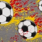 Preview: Jersey Fußball by Steinbeck schwarz hellgrau weiß rot gelb