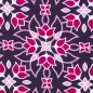 Preview: Jersey Floral Ornaments by lycklig design lila rosa pink