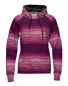 Preview: Sweat Sommersweat angeraut Wavy Stripes by Lyckig Design lila rosa Farbnr. 643